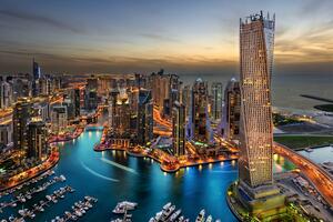 DIA 10 – VUELO A DUABI | CITY TOUR y ASCENSO AL BURJ KHALIFA | VISITA A LAS MARINAS y SUNSET CRUISE – 10 DE FEBRERO